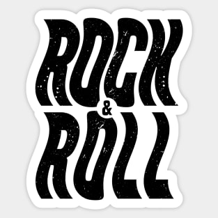 rock band style music Sticker